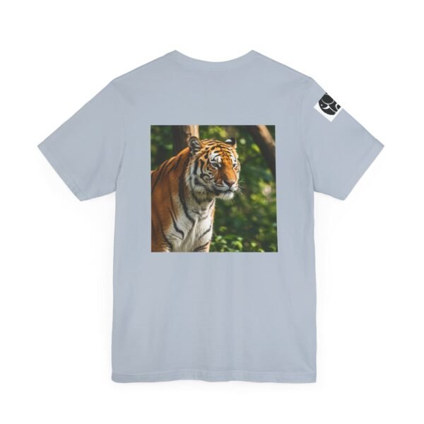 Adult Soft Unisex Tee With Terrific Tiger Theme - 'ZooMates!' Shirt - Image 36