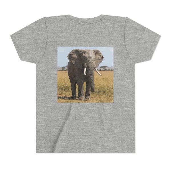 Youth CuteZooMates! Tee - Enormous Elephant Graphic T-Shirt for Kids - Image 22