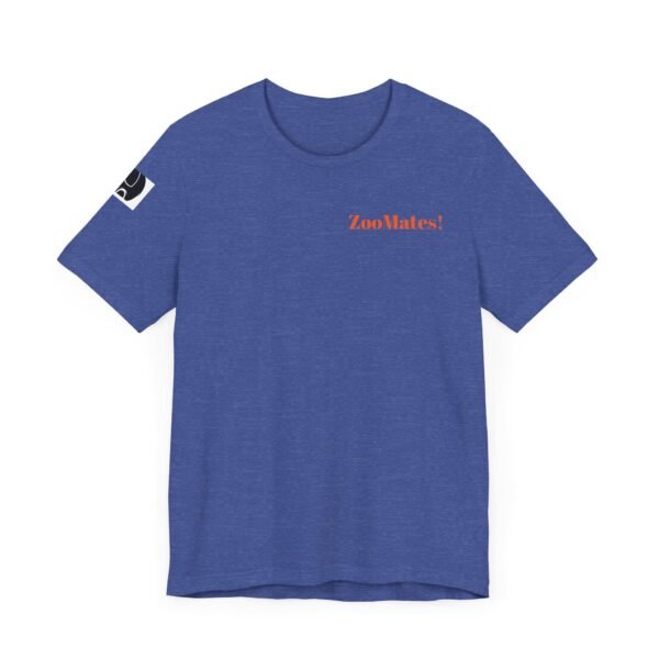 Adult Soft Unisex Tee With Sweet Sea Otter Theme - 'ZooMates!' Shirt - Image 31