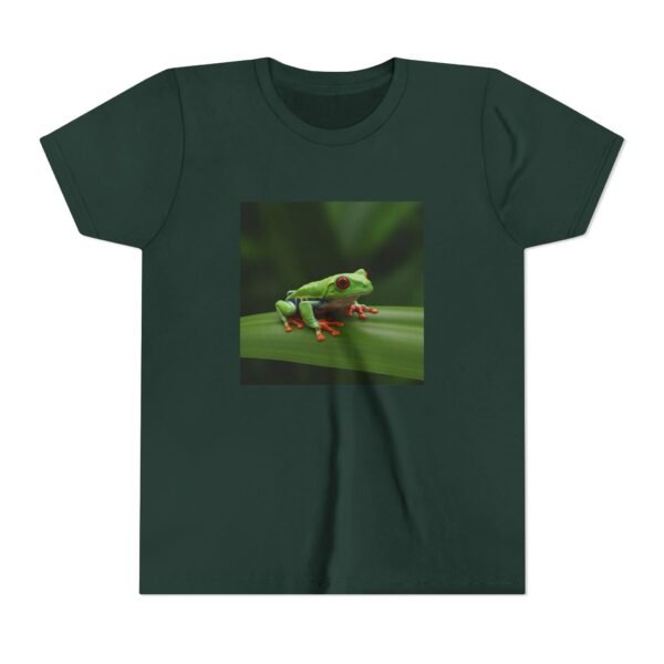 Youth Short Sleeve Tee with ZooMates! design and Tropical Tree Frog - Image 17