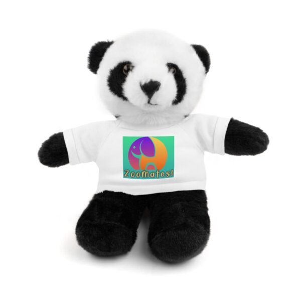 Cute ZooMates! Stuffed Animals with Tee-6 fun animals to choose from-Panda, Lion, Bunny, Bear, Jaguar, and Sheep. - Image 13