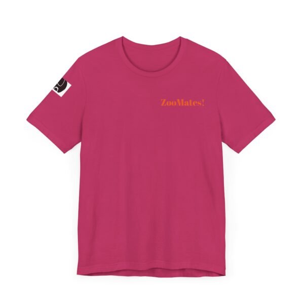 Adult Soft Unisex Tee With Sweet Sea Otter Theme - 'ZooMates!' Shirt - Image 3