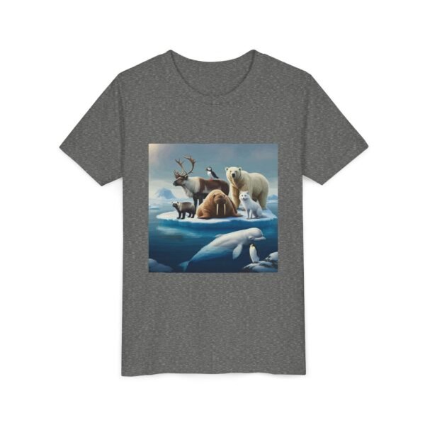 Youth Short Sleeve Tee-ZooMates! Design with Amazing Artic Animals. - Image 11