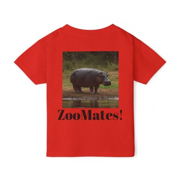 Toddler ZooMates! Adventure T-Shirt - Design with Happy Hippopotamus - Image 14