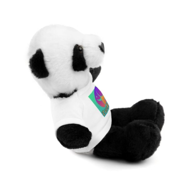 Cute ZooMates! Stuffed Animals with Tee-6 fun animals to choose from-Panda, Lion, Bunny, Bear, Jaguar, and Sheep. - Image 14