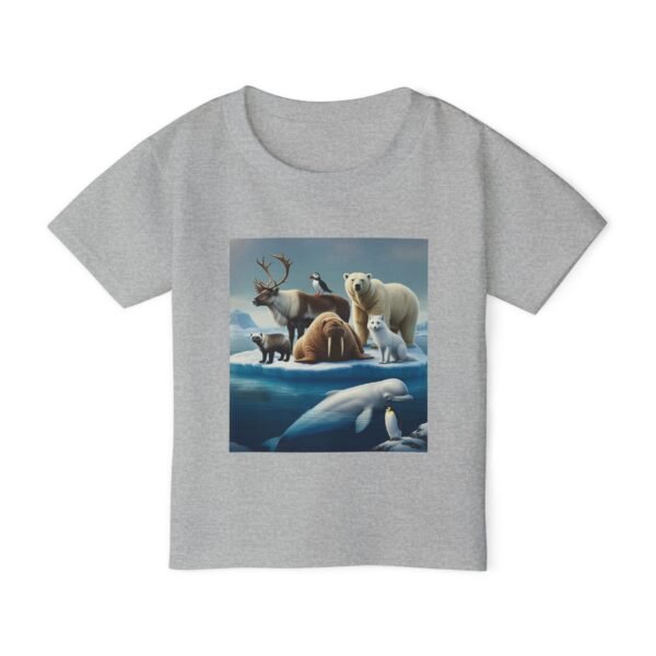 Toddler ZooMates Animal T-Shirt -Adorable Arctic Animal Design - Image 5