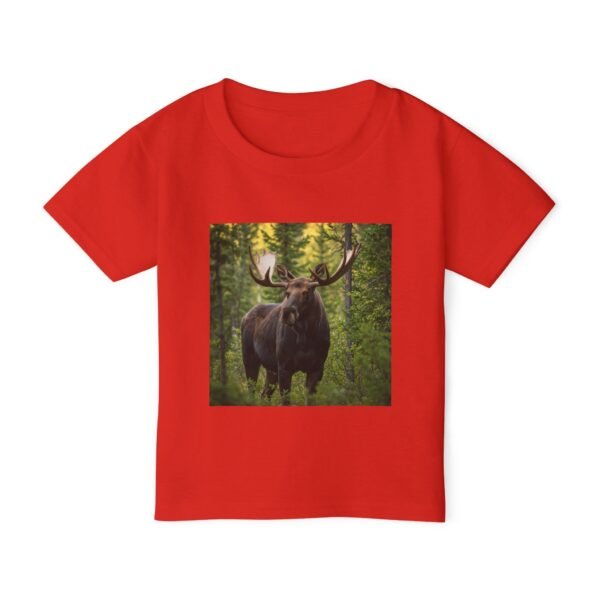 Toddler ZooMates! Woodland Adventure T-Shirt - Design with A Massive Moose - Image 13
