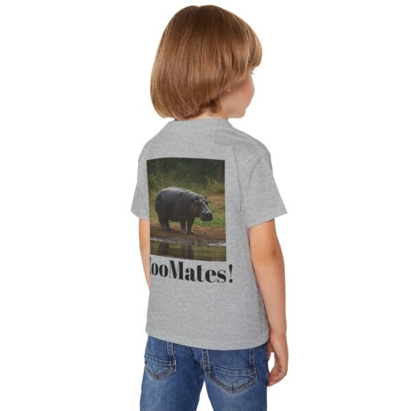 Toddler ZooMates! Adventure T-Shirt - Design with Happy Hippopotamus - Image 12