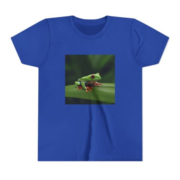 Youth Short Sleeve Tee with ZooMates! design and Tropical Tree Frog - Image 9