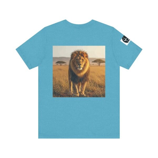 Adult ZooMates! Unisex Soft Jersey Tee - Large Lion Graphic T-Shirt for Animal Lovers - Image 26