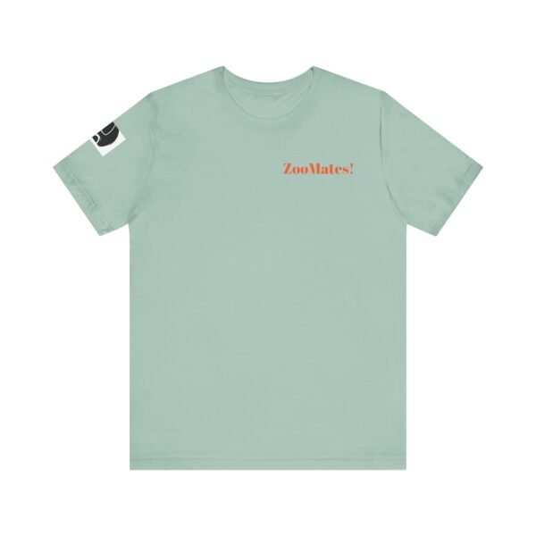 Adult Soft Unisex Tee With Sweet Sea Otter Theme - 'ZooMates!' Shirt - Image 25