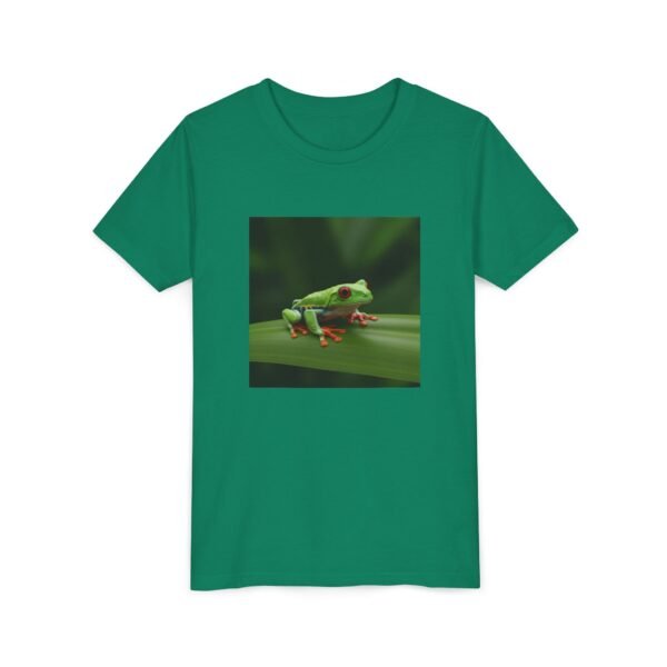 Youth Short Sleeve Tee with ZooMates! design and Tropical Tree Frog - Image 27