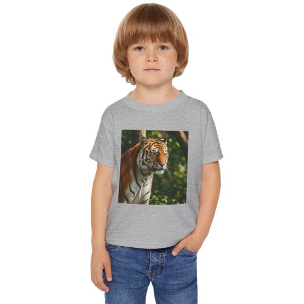 Toddler ZooMates! Jungle Adventure T-Shirt -Design with A Terrific Tiger - Image 3