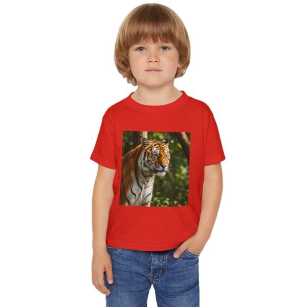 Toddler ZooMates! Jungle Adventure T-Shirt -Design with A Terrific Tiger - Image 11