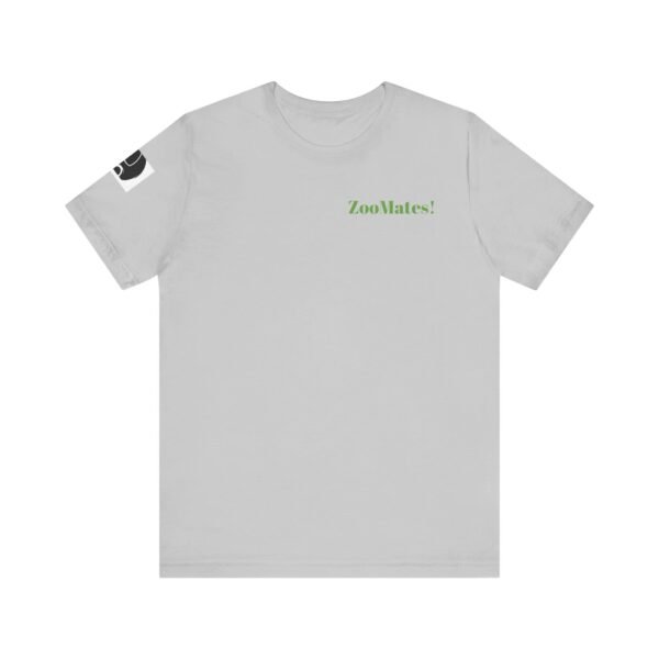 Adult Soft Unisex Tee With Happy Hippopotomus Theme - 'ZooMates!' Shirt - Image 25