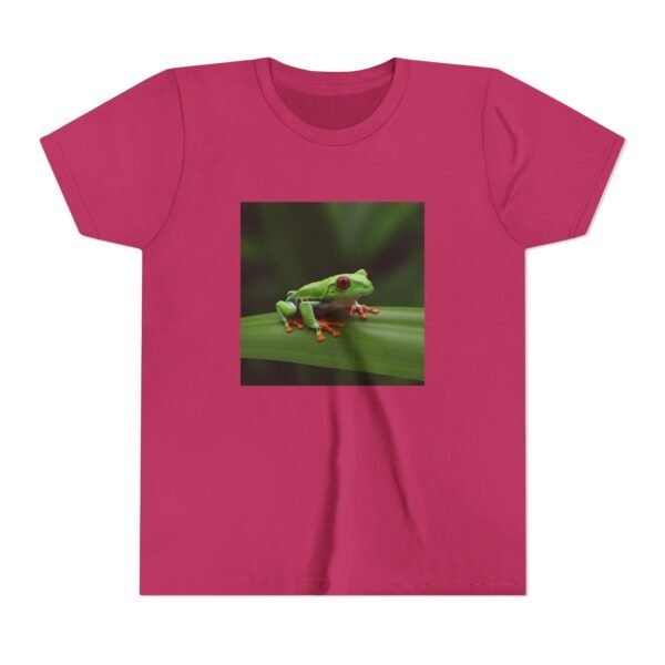 Youth Short Sleeve Tee with ZooMates! design and Tropical Tree Frog - Image 33