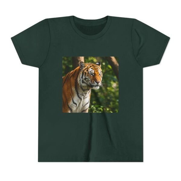 Youth Short Sleeve Tee with ZooMates! design and Tricky Tiger - Image 13