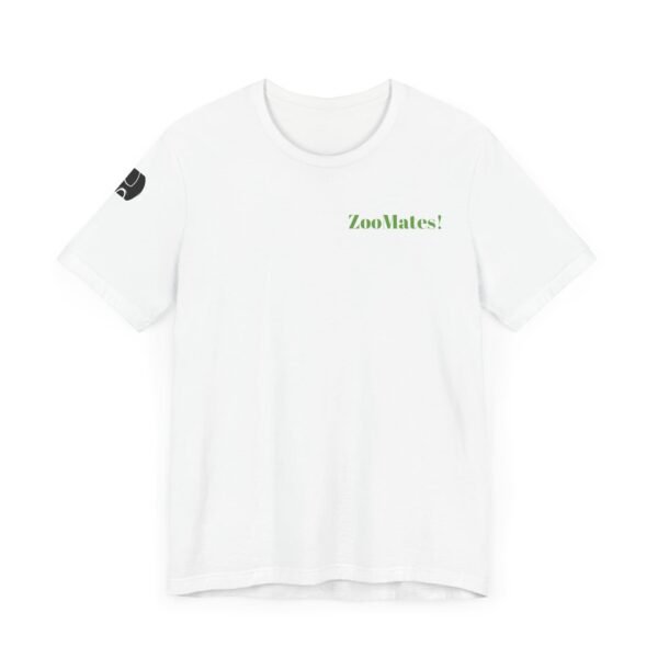 Adult Soft Unisex Tee With Happy Hippopotomus Theme - 'ZooMates!' Shirt - Image 15