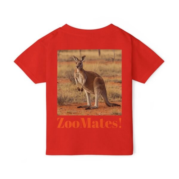 Toddler Cotton T-shirt - ZooMates! Design with A Kind Kangaroo - Image 26