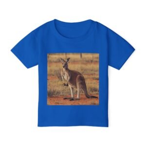 Toddler Cotton T-shirt - ZooMates! Design with A Kind Kangaroo