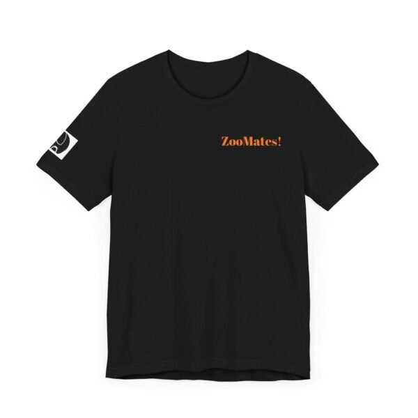 Adult Unisex Jersey Short Sleeve Tee with Cute ZooMates! Design Logo - Image 13