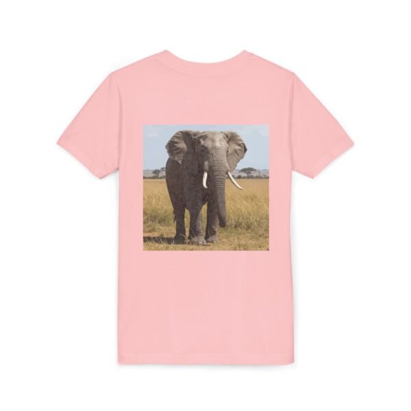 Youth CuteZooMates! Tee - Enormous Elephant Graphic T-Shirt for Kids - Image 40