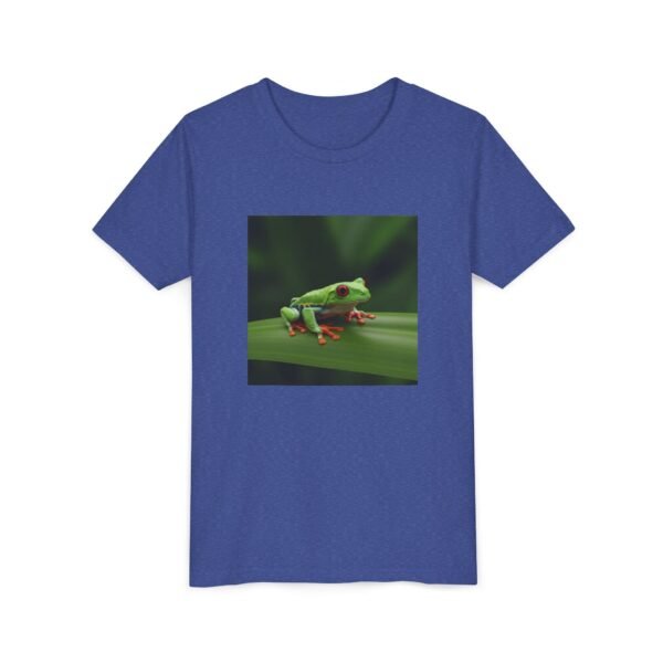 Youth Short Sleeve Tee with ZooMates! design and Tropical Tree Frog - Image 3