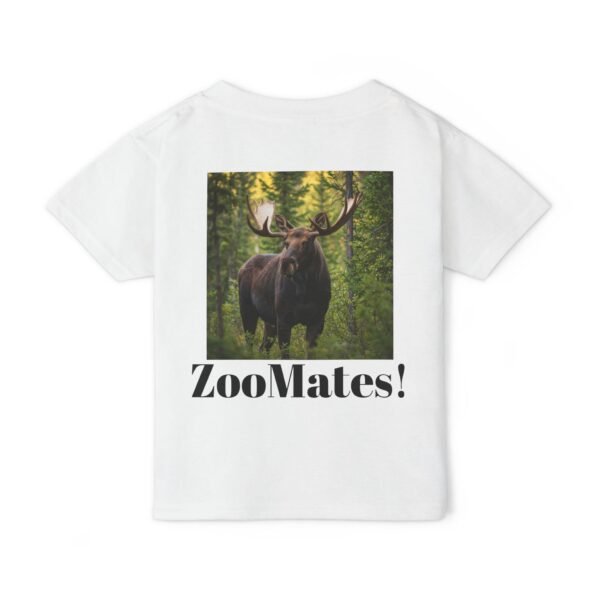 Toddler ZooMates! Woodland Adventure T-Shirt - Design with A Massive Moose - Image 6