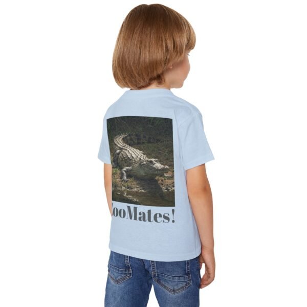 Toddler Cotton T-Shirt -ZooMates! Design with Cute Crocodile for Little Explorers - Image 12