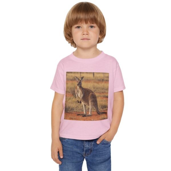 Toddler Cotton T-shirt - ZooMates! Design with A Kind Kangaroo - Image 23