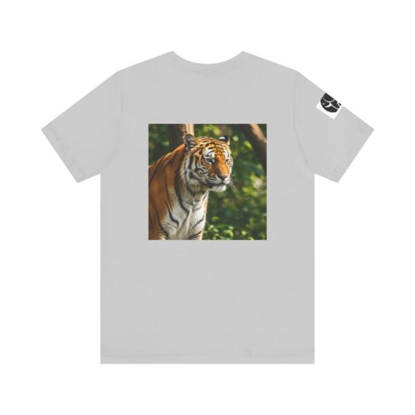 Adult Soft Unisex Tee With Terrific Tiger Theme - 'ZooMates!' Shirt - Image 18