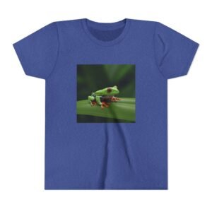 Youth Short Sleeve Tee with ZooMates! design and Tropical Tree Frog