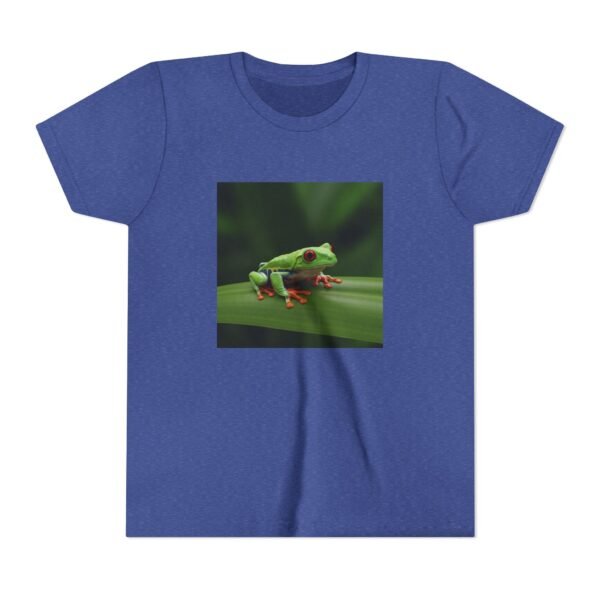 Youth Short Sleeve Tee with ZooMates! design and Tropical Tree Frog