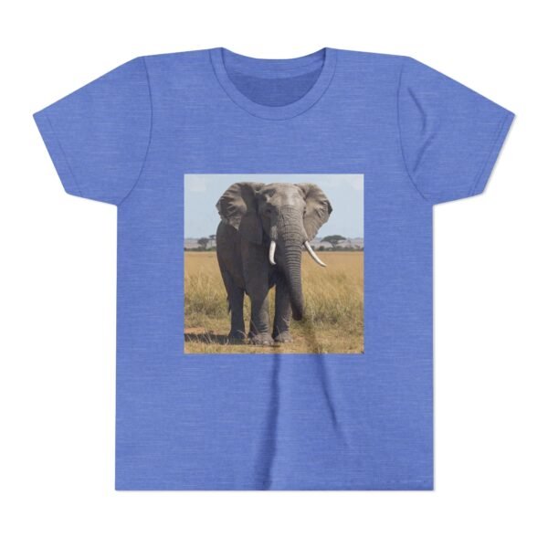 Youth CuteZooMates! Tee - Enormous Elephant Graphic T-Shirt for Kids - Image 25
