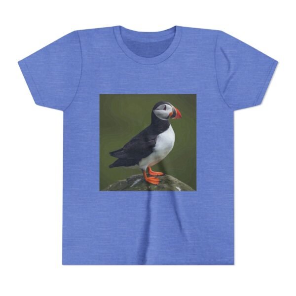 Youth Perfect Puffin Tee - 'ZooMates!' Fun, Cute Animal T-Shirt for Kids