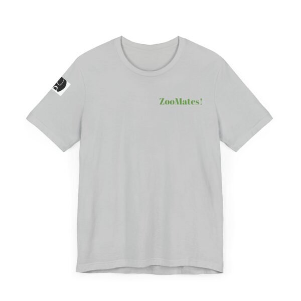 Adult Soft Unisex Tee With Happy Hippopotomus Theme - 'ZooMates!' Shirt - Image 27