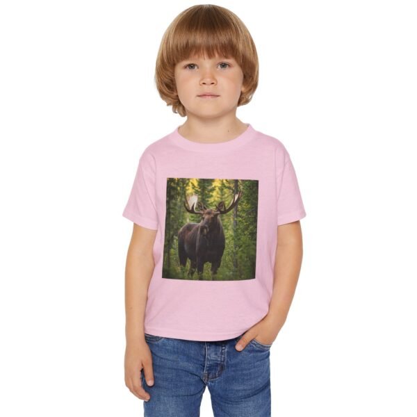 Toddler ZooMates! Woodland Adventure T-Shirt - Design with A Massive Moose - Image 19