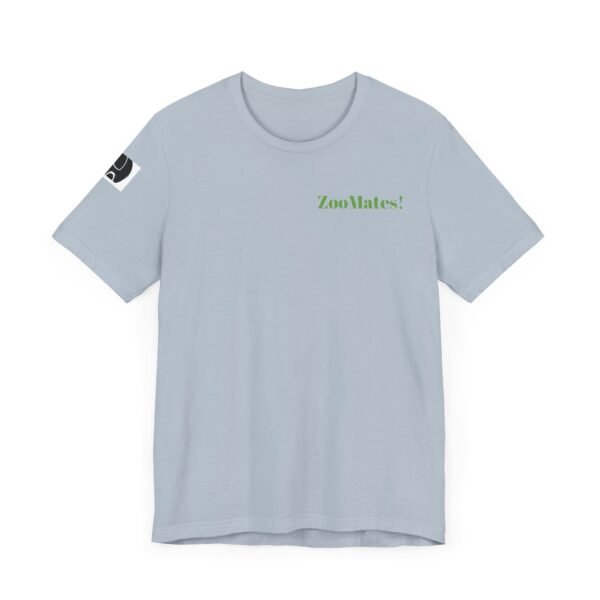 Adult Soft Unisex Tee With Happy Hippopotomus Theme - 'ZooMates!' Shirt - Image 35