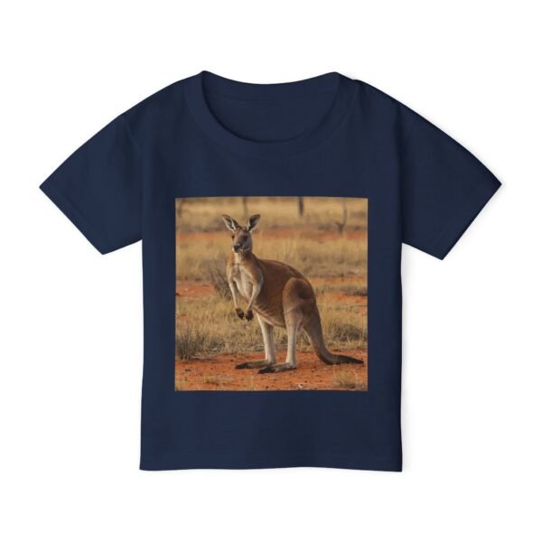 Toddler Cotton T-shirt - ZooMates! Design with A Kind Kangaroo - Image 17