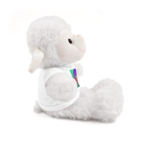 Cute ZooMates! Stuffed Animals with Tee-6 fun animals to choose from-Panda, Lion, Bunny, Bear, Jaguar, and Sheep. - Image 17
