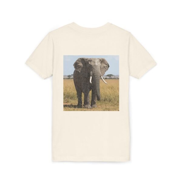 Youth CuteZooMates! Tee - Enormous Elephant Graphic T-Shirt for Kids - Image 8