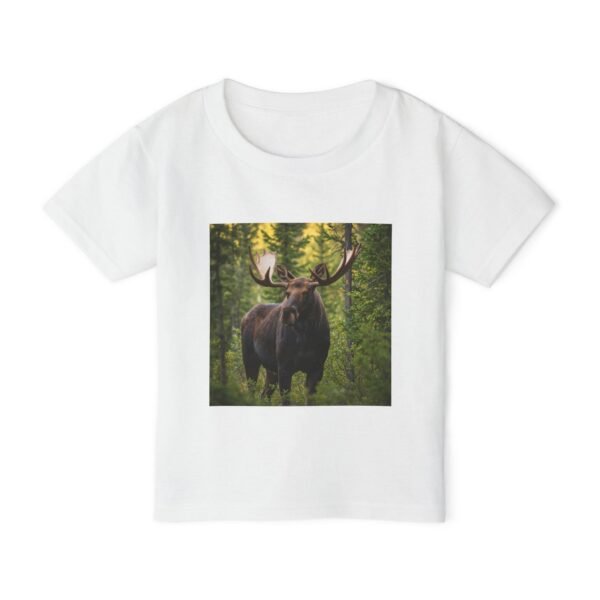 Toddler ZooMates! Woodland Adventure T-Shirt - Design with A Massive Moose - Image 5