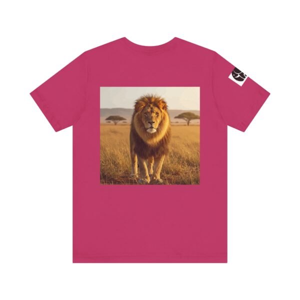 Adult ZooMates! Unisex Soft Jersey Tee - Large Lion Graphic T-Shirt for Animal Lovers - Image 34