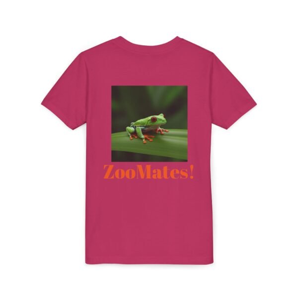 Youth Short Sleeve Tee with ZooMates! design and Tropical Tree Frog - Image 36