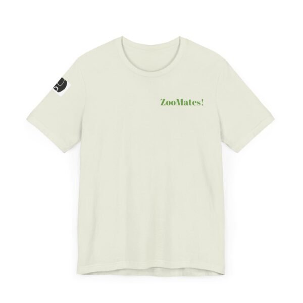 Adult Soft Unisex Tee With Happy Hippopotomus Theme - 'ZooMates!' Shirt - Image 31