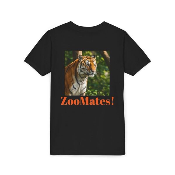 Youth Short Sleeve Tee with ZooMates! design and Tricky Tiger - Image 4