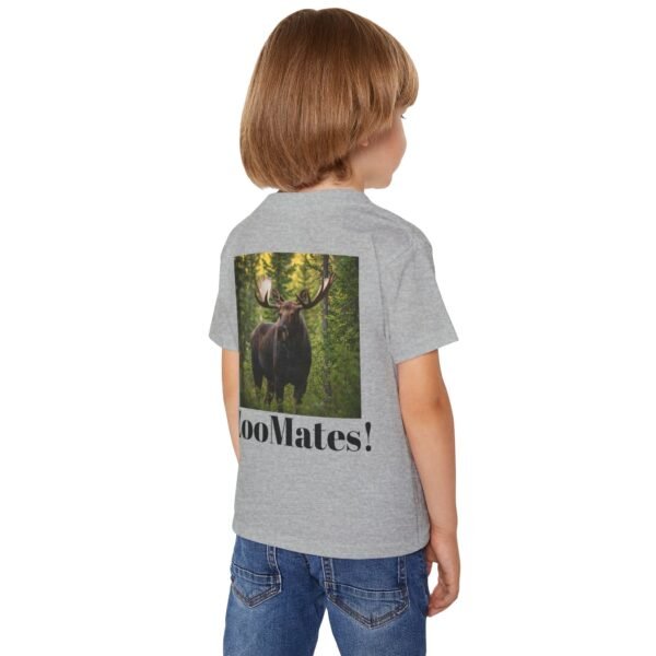 Toddler ZooMates! Woodland Adventure T-Shirt - Design with A Massive Moose - Image 12