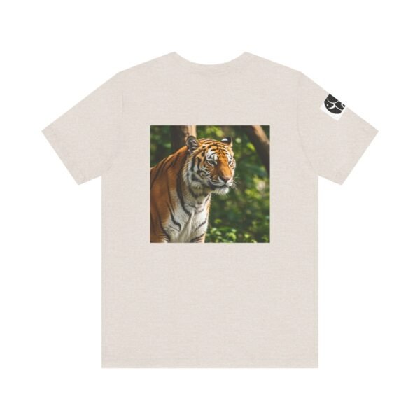 Adult Soft Unisex Tee With Terrific Tiger Theme - 'ZooMates!' Shirt - Image 22