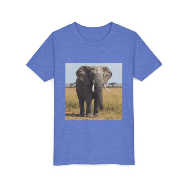 Youth CuteZooMates! Tee - Enormous Elephant Graphic T-Shirt for Kids - Image 27