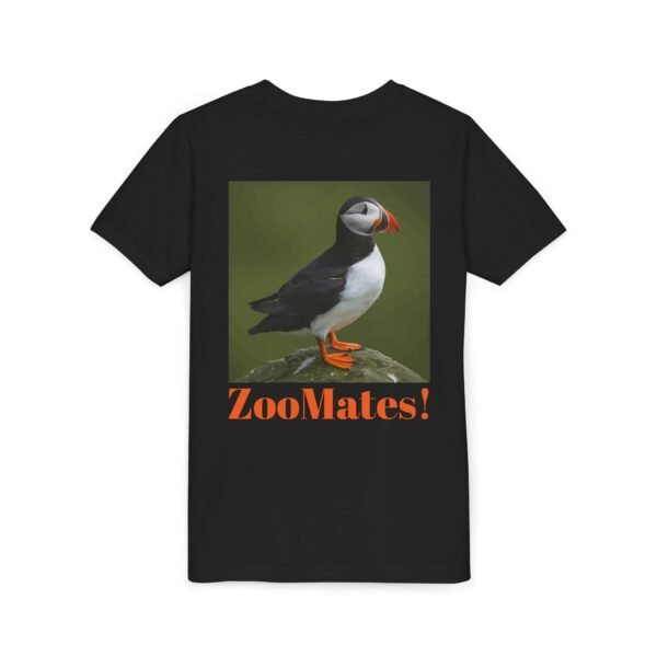 Youth Perfect Puffin Tee - 'ZooMates!' Fun, Cute Animal T-Shirt for Kids - Image 12